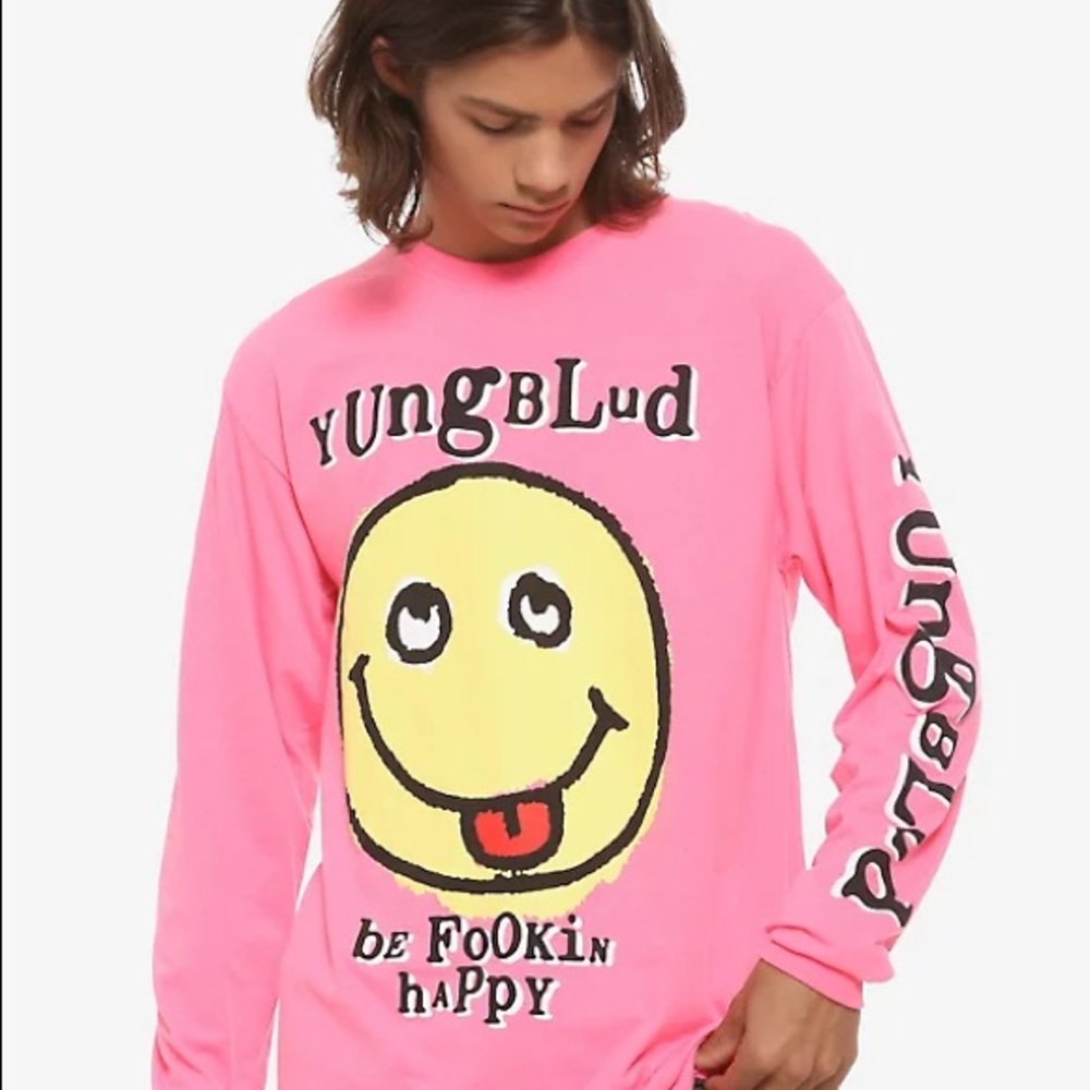 Yungblud “be fookin happy” Merch
